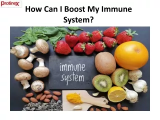 how can i boost my immune system