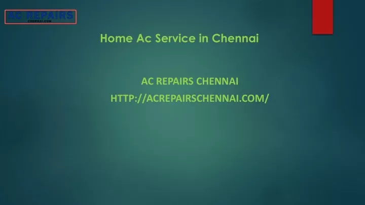 home ac service in chennai