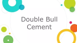 double bull cement