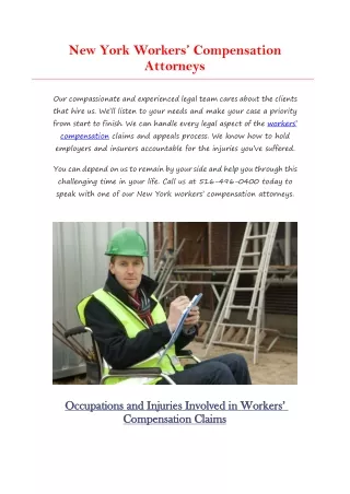 new york workers compensation attorneys