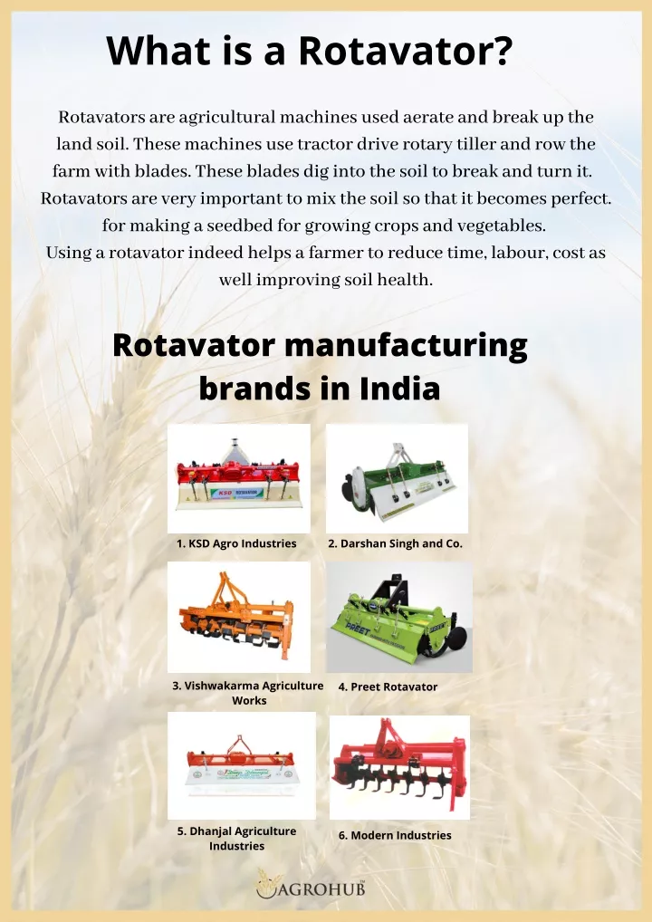 what is a rotavator
