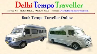 Tempo Traveller on Rent in Delhi, NCR