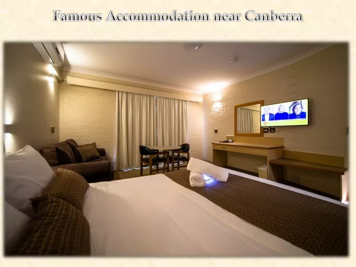 famous accommodation near canberra