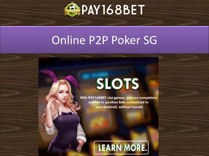 online p2p poker sg