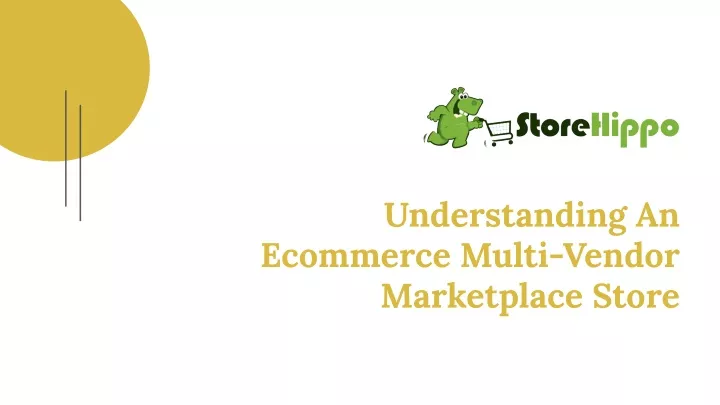 understanding an ecommerce multi vendor