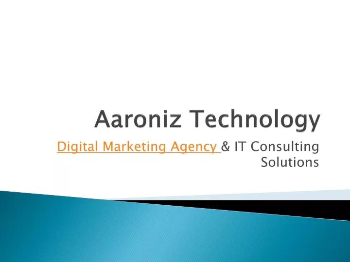 aaroniz technology