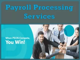 Payroll Processing Services