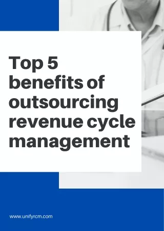 top 5 benefits of outsourcing revenue cycle