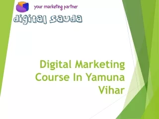 The Target Audience by Digital Marketing Course In Yamuna Vihar