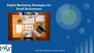 Digital Marketing Strategies for Small Businesses