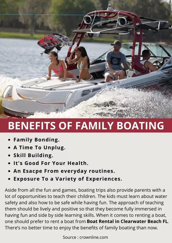 benefits of family boating