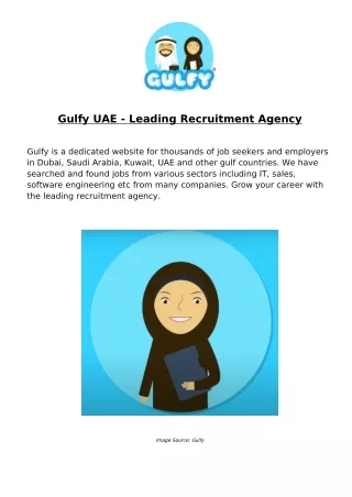 Best Ways to Find Jobs in Gulf Countries - Gulfy UAE