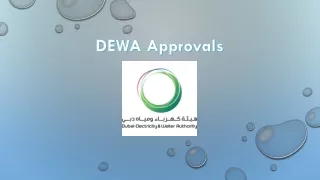 DEWA Approval in Dubai