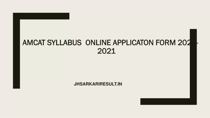 amcat syllabus online applicaton form 2020 2021