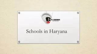schools in haryana