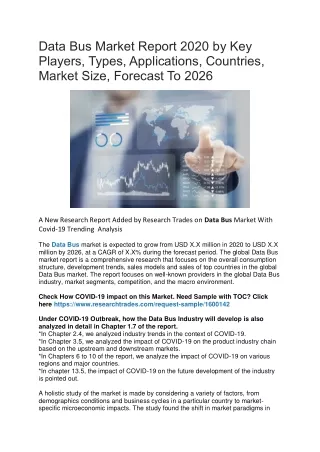 data bus market report 2020 by key players types