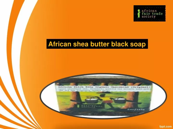 african shea butter black soap