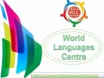 Learn Online Spanish Classes In Delhi NCR | World Languages Centre - slide 1