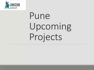 Top pune upcoming projects