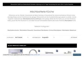 Mischbatterie Küche