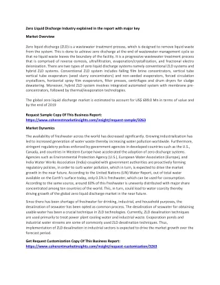 zero liquid discharge industry explained