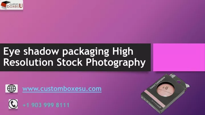 eye shadow packaging high resolution stock photography