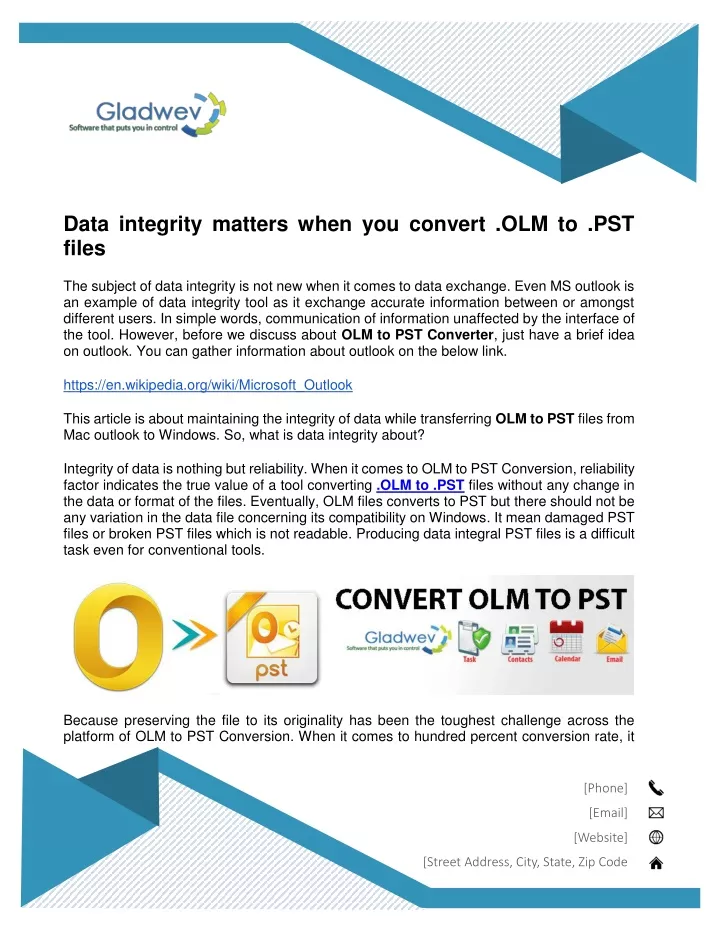 data integrity matters when you convert