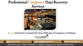 Professional Computer or Desktop Data Recovery