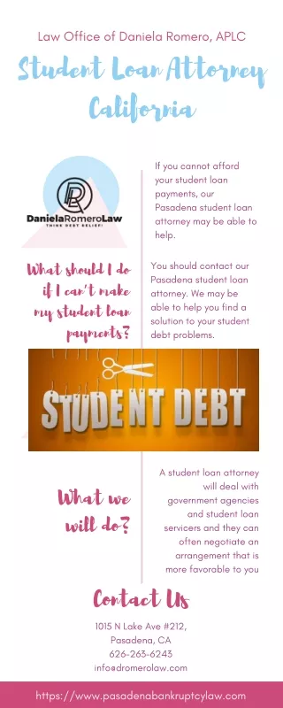 Student Loan Attorney California