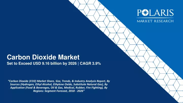 carbon dioxide market set to exceed usd 9 16 billion by 2026 cagr 3 9