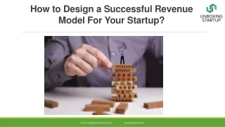 How to Design a Successful Revenue Model For Your Startup?