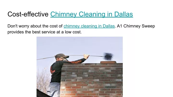 cost effective chimney cleaning in dallas