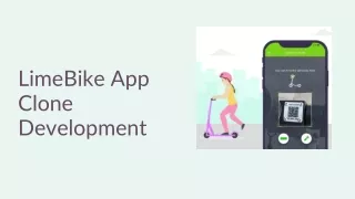 LimeBike App Clone Development
