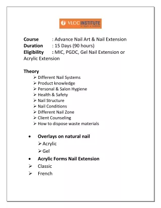 Nail Academy Nail institute Nail School |Nail Workshop Nail Course