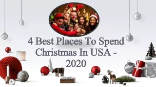 4 Best Places To Go For 2020 Christmas - Iryna Renkas