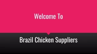 Buy Quality Processed Chicken