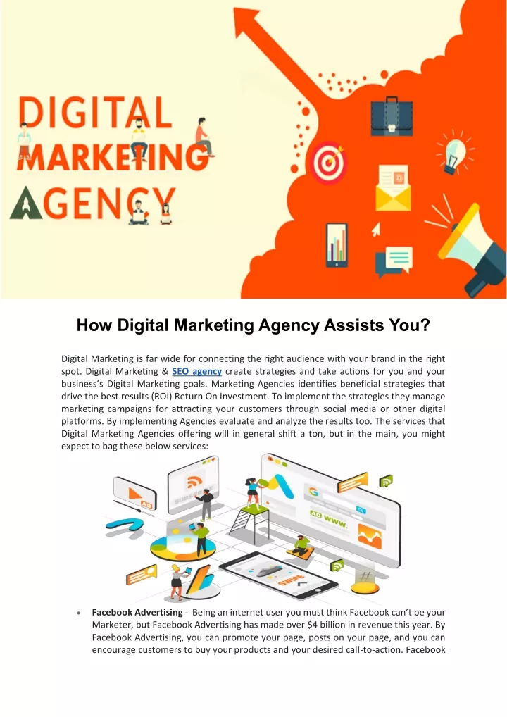 how digital marketing agency assists you