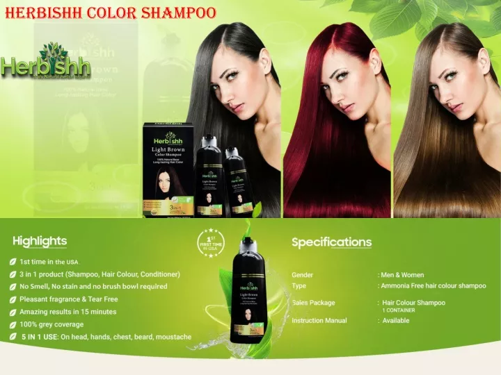 herbishh color shampoo
