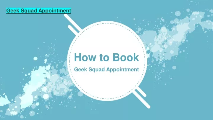 geek squad appointment