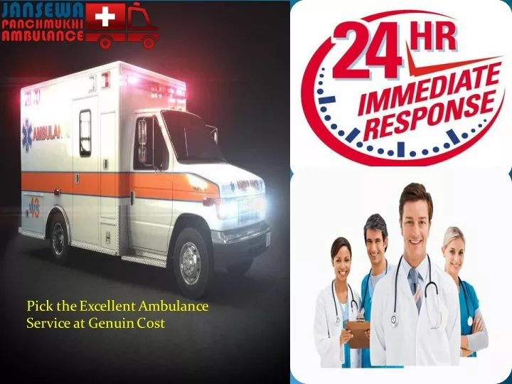 pick the excellent ambulance service at genuin