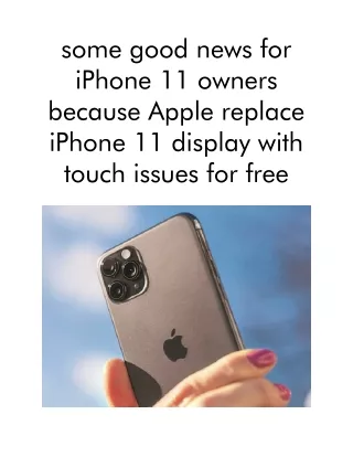 some good news for iphone 11 owners because apple