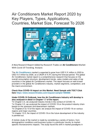 air conditioners market report 2020