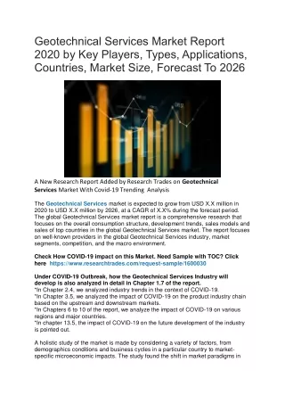 geotechnical services market report 2020