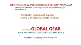 KITCHEN & COOKING at GLOBAL GEAR