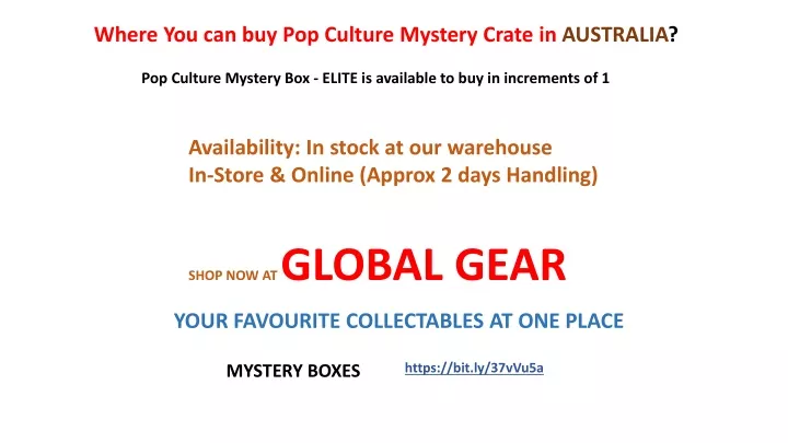 where you can buy pop culture mystery crate