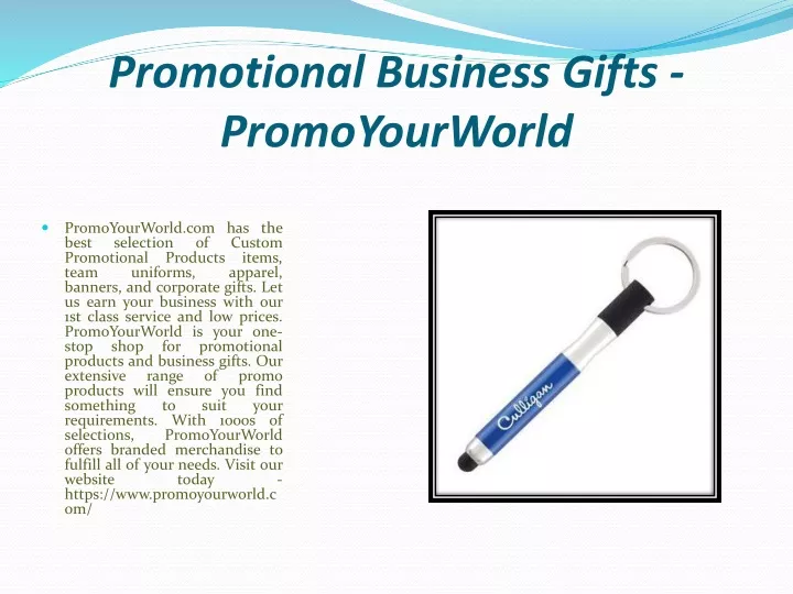 promotional business gifts promoyourworld