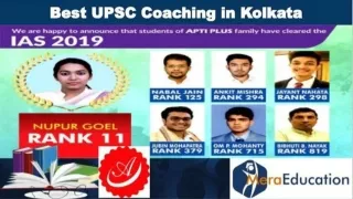 Top IAS Coaching Institutes in Kolkata