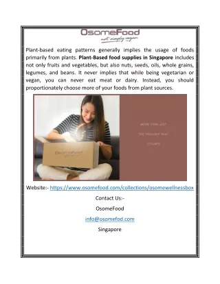 Wellness Gift Box in Singapore | Osomefood.com