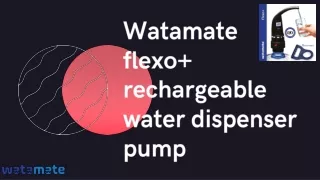 Smart Water Dispenser - Eelectric Water Dispenser Pump