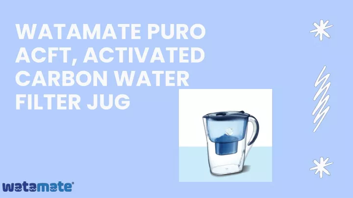 watamate puro acft activated carbon water filter